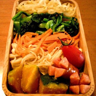 えごまオイルのナムル弁当